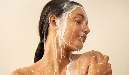 Queen-like Festive Glow with Body Care Dipped in The science of _ milk - Neude Skin