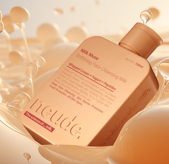 Milk Muse Hydrating Peptide Face Cleansing Milk - Neude Skin