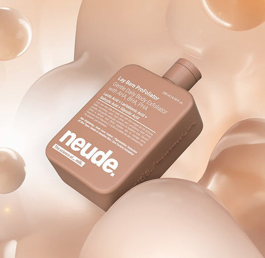 Lay Bare Profoliator - Hydrating Body Exfoliator with Lactobionic Acid - Neude Skin