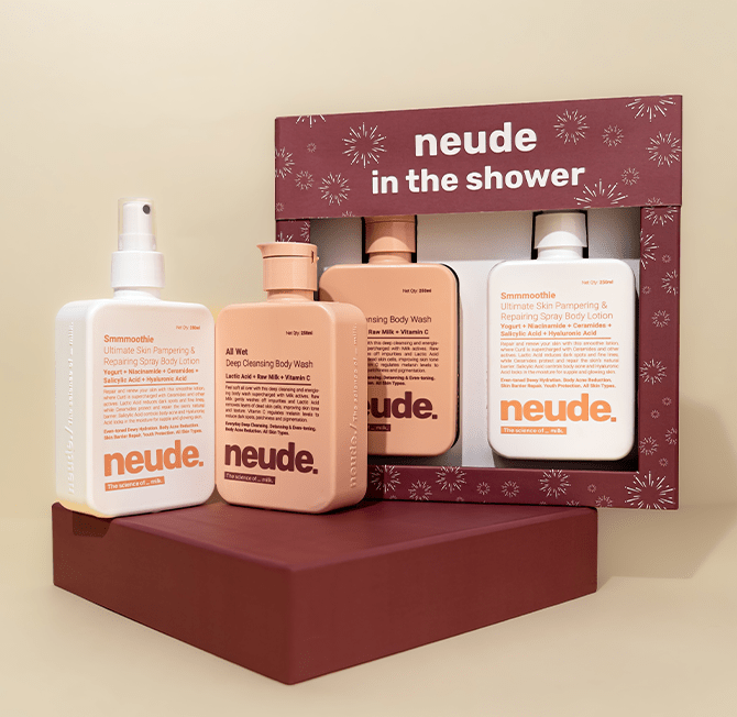 Neude In the Shower Gift Kit - Neude Skin