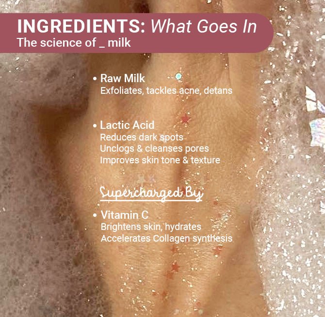 All Wet Daily Body Wash for Deep Cleansing & Detanning | Milk, Lactic Acid, Vitamin C (30% off) - Neude Skin