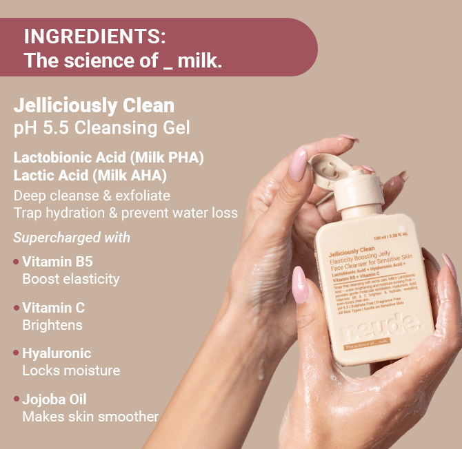 Milk - Rich Daily Double Cleansing Routine - Neude Skin