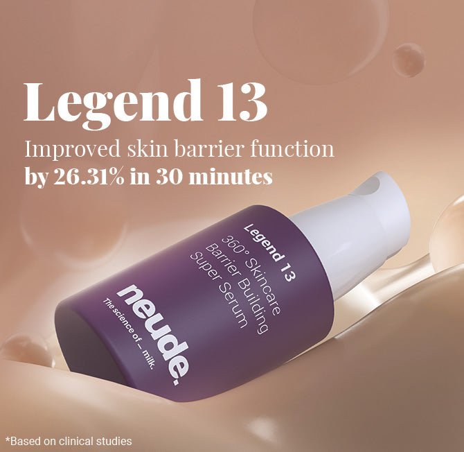 Legend 13 Multiactive Super Face Serum with Lactobacillus Ferment and 3x Ceramides - Neude Skin