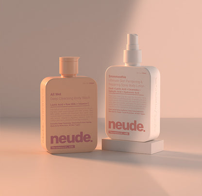 Neude In the Shower: Body Skin Conditioning Duo