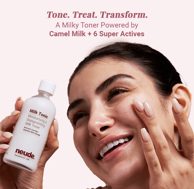Milk Tonic: Depigmenting & Hydrating Toner with Camel Milk, Ceramides and Snail Mucin