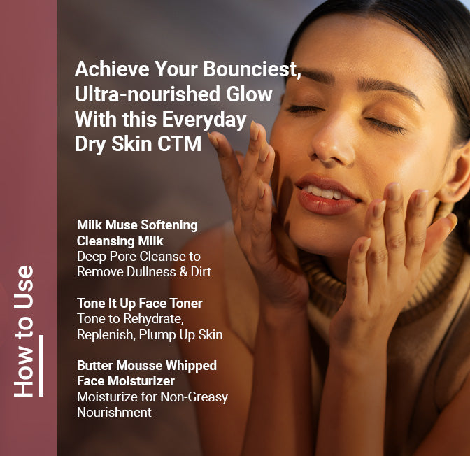 HydraPore CTM Routine for Dry Skin