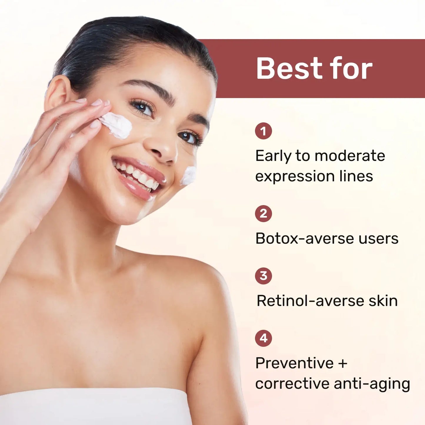 Rewind Age Reversing Gel Crème For Wrinkles and Fine Lines | Powered by 5.25% Argireline® Amplified Peptide + Milk Peptide Complex