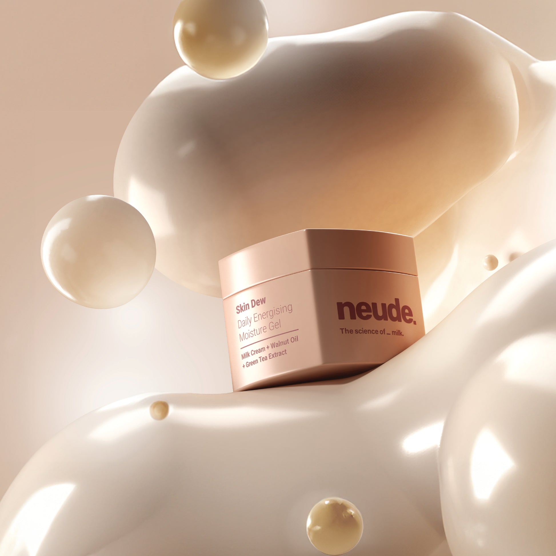 Skin Dew Daily Energising Face Moisturiser Gel for Oil-Free Nourished Skin