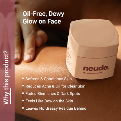 Skin Dew Daily Energising Face Moisturiser Gel for Oil-Free Nourished Skin