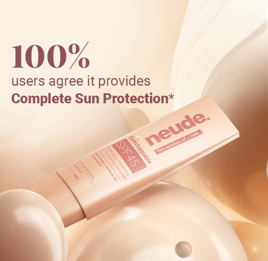 SUNSTOPPABLE SPF45 PA+++ Sunscreen for Tan Prevention & UVA+UVB Protection