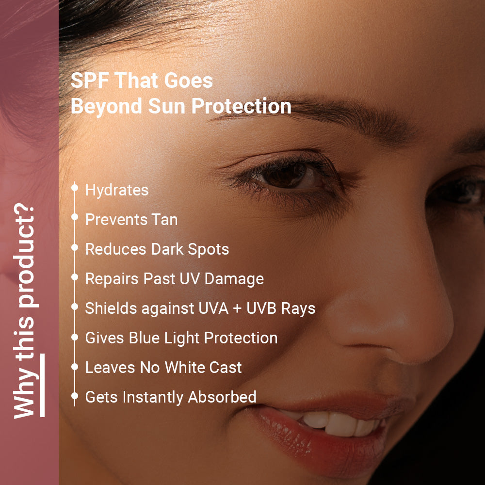 SUNSTOPPABLE SPF45 PA+++ Sunscreen for Tan Prevention & UVA+UVB Protection